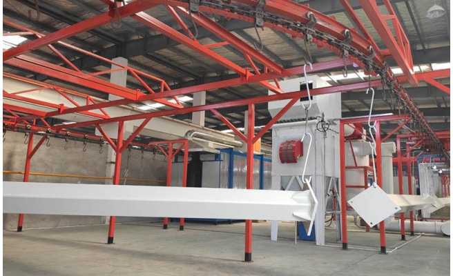 常州無錫靜電噴塑 噴漆噴塑生產(chǎn)線